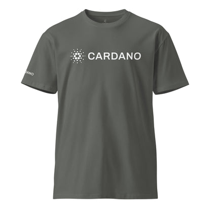 Unisex Comfort T-Shirt - Large Cardano Logo, Inline
