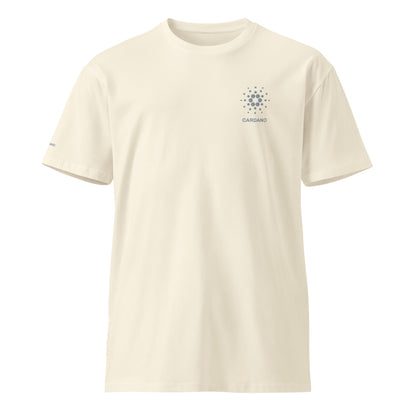 Unisex Comfort T-Shirt - Cardano Logo, Stacked