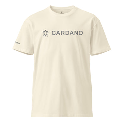 Unisex Comfort T-Shirt - Large Cardano Logo, Inline