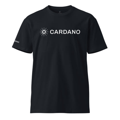 Unisex Comfort T-Shirt - Large Cardano Logo, Inline