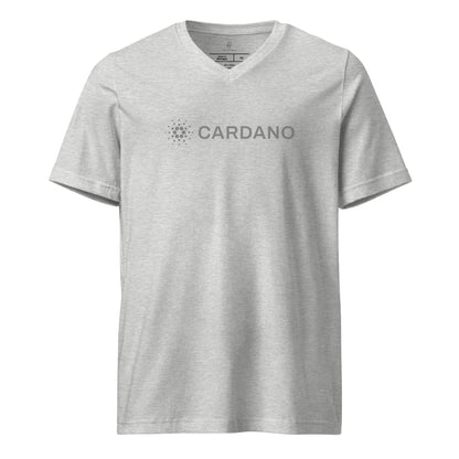 Unisex Signature V-Neck T-Shirt - Large Cardano Logo, Inline