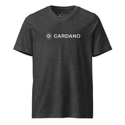 Unisex Signature V-Neck T-Shirt - Large Cardano Logo, Inline