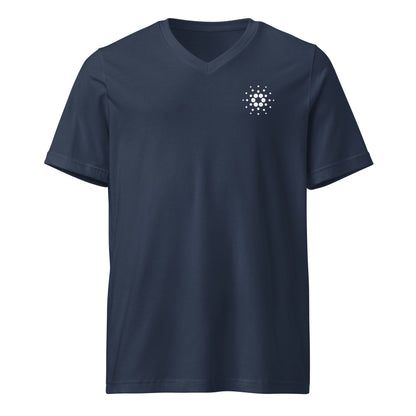 Unisex Signature V-Neck T-Shirt - Cardano Hypocycloid