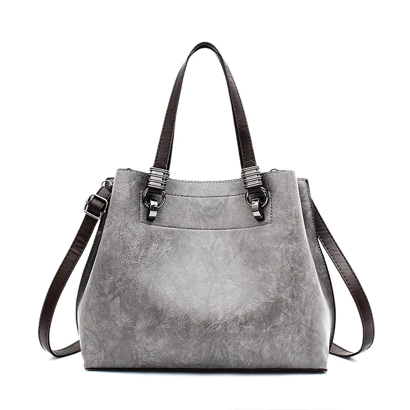 The Madison Vegan Leather Shoulder Bag