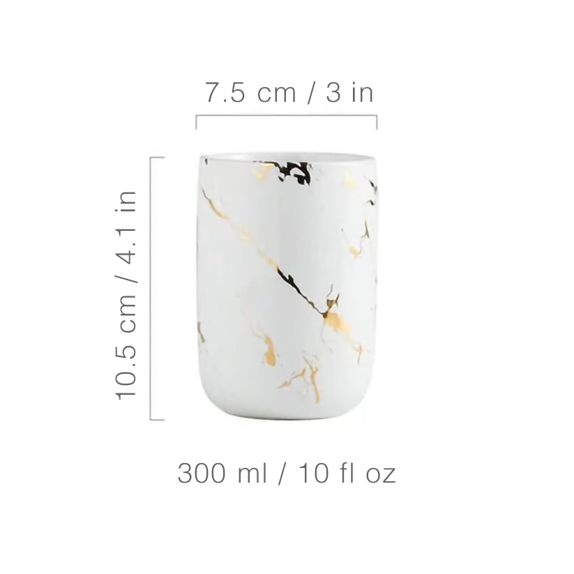Nordic Elegance Ceramic Bathroom Set