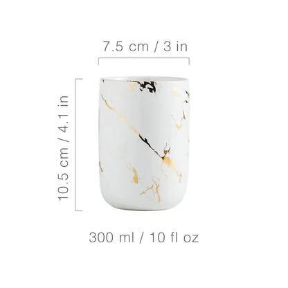 Nordic Elegance Ceramic Bathroom Set