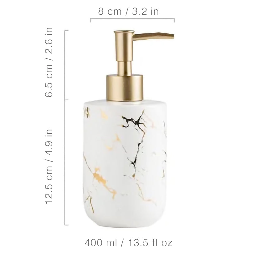 Nordic Elegance Ceramic Bathroom Set