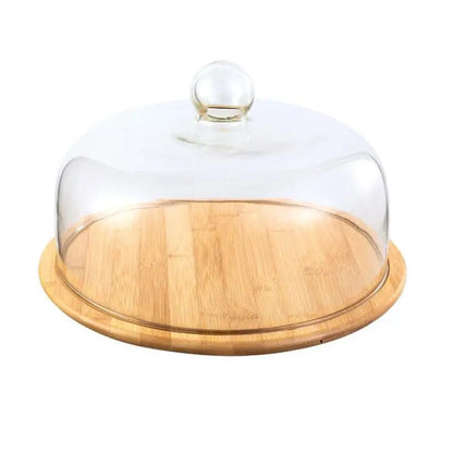 Bamboo & Glass Cake Cover