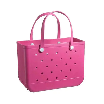 SunSplash Easy-Clean Rubber Beach Bag