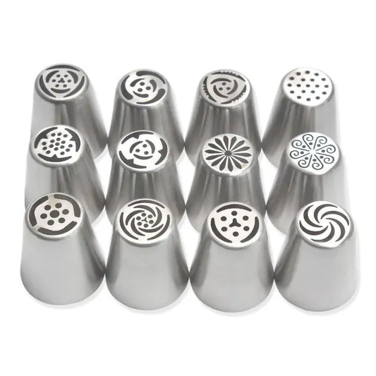 Piping Nozzles, Set of 12
