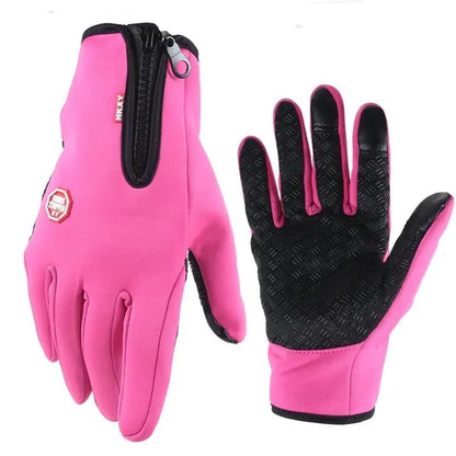 Unisex Touchscreen Waterproof Full Finger Thermal Gloves