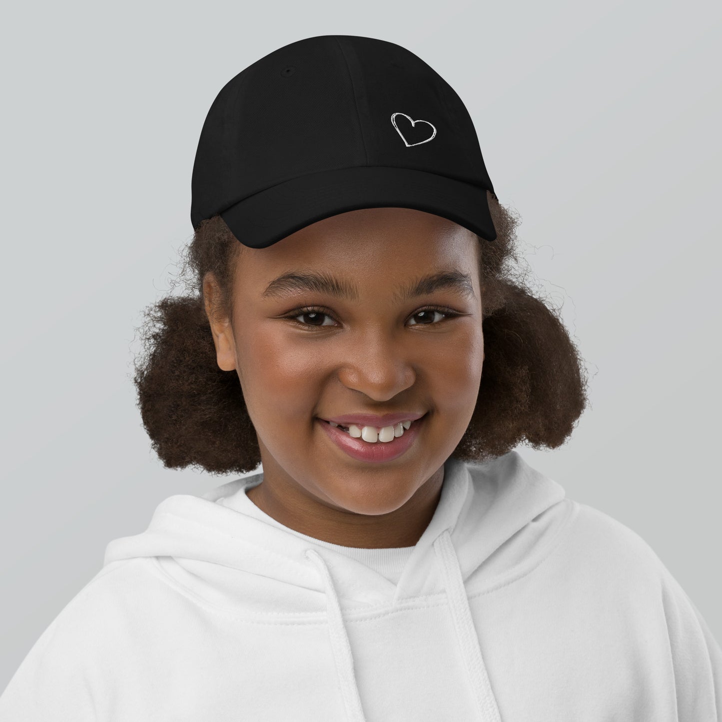 Embroidered "Heart" baseball cap