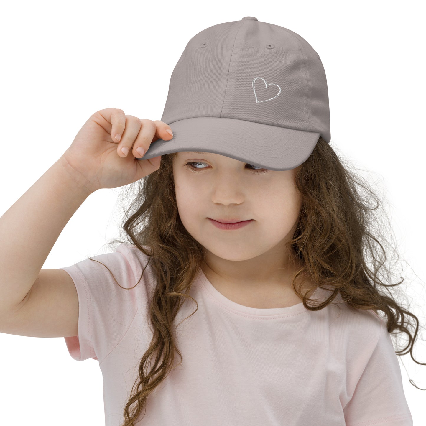Embroidered "Heart" baseball cap