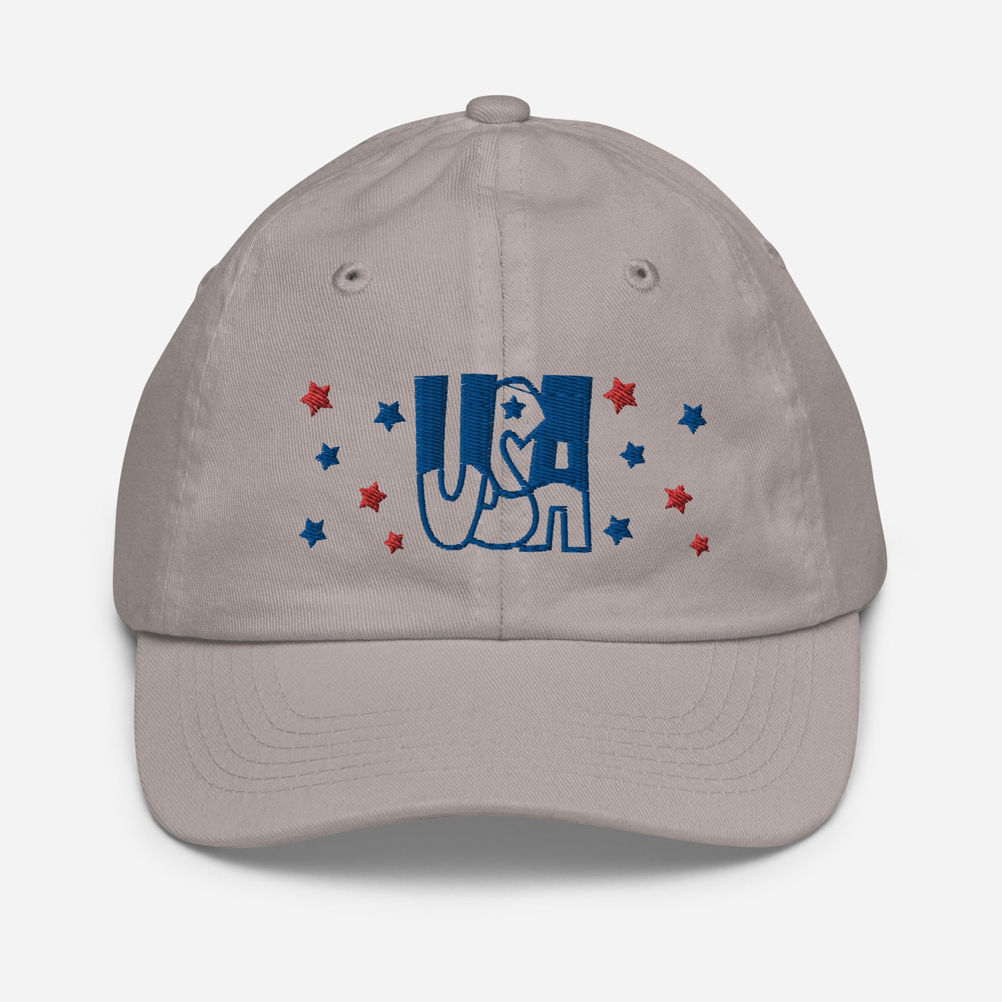 Embroidered USA baseball cap