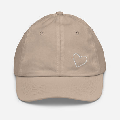 Embroidered "Heart" baseball cap