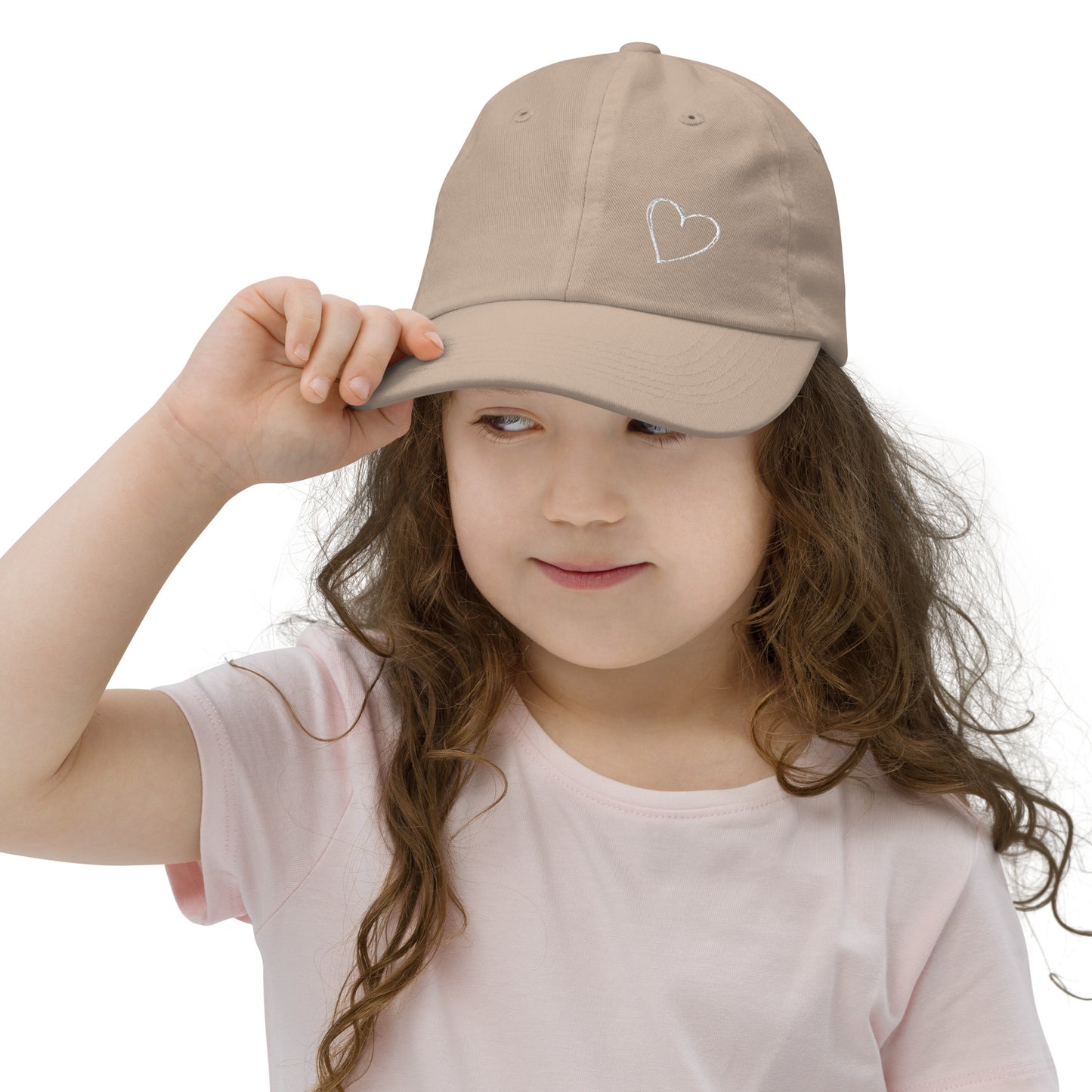 Embroidered "Heart" baseball cap