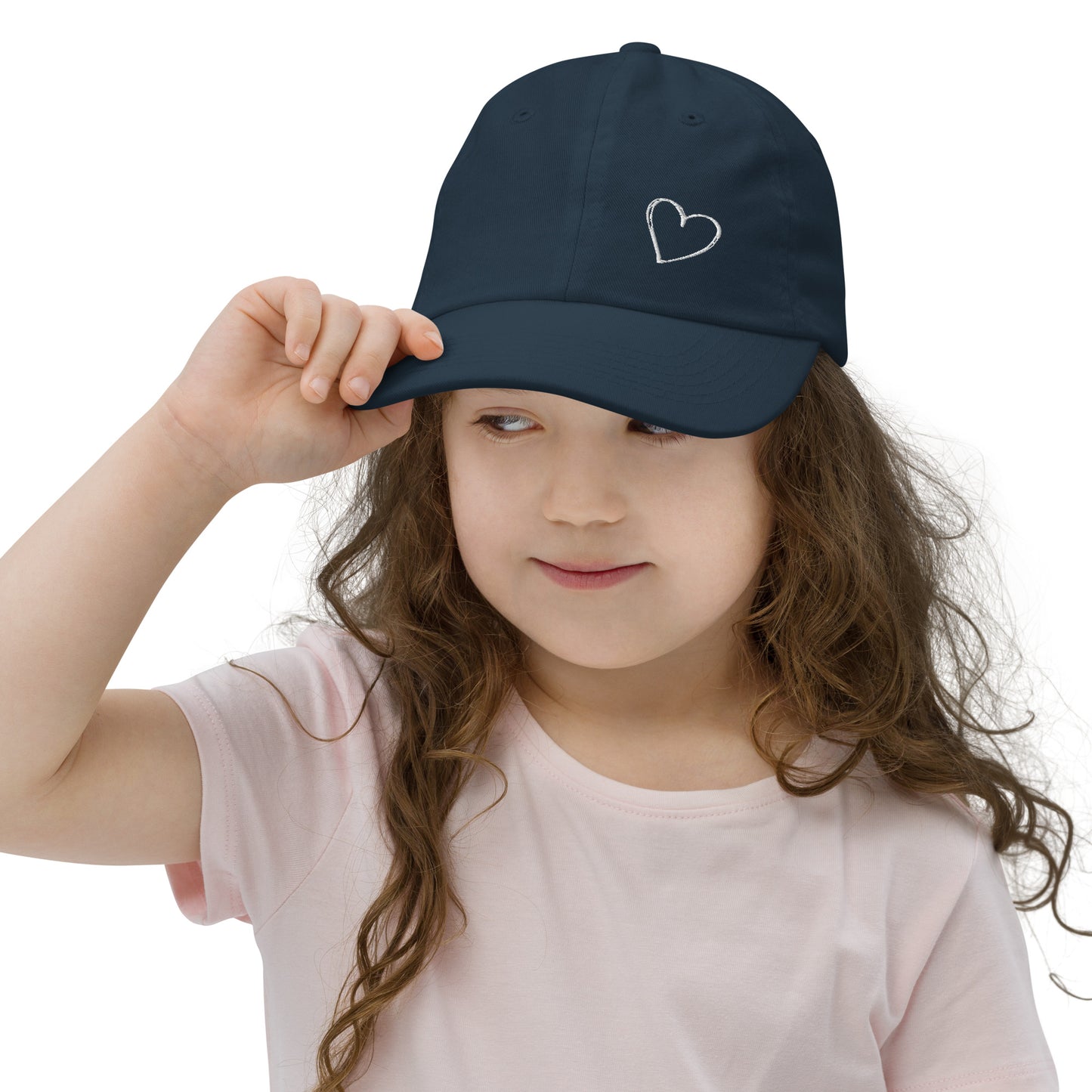 Embroidered "Heart" baseball cap