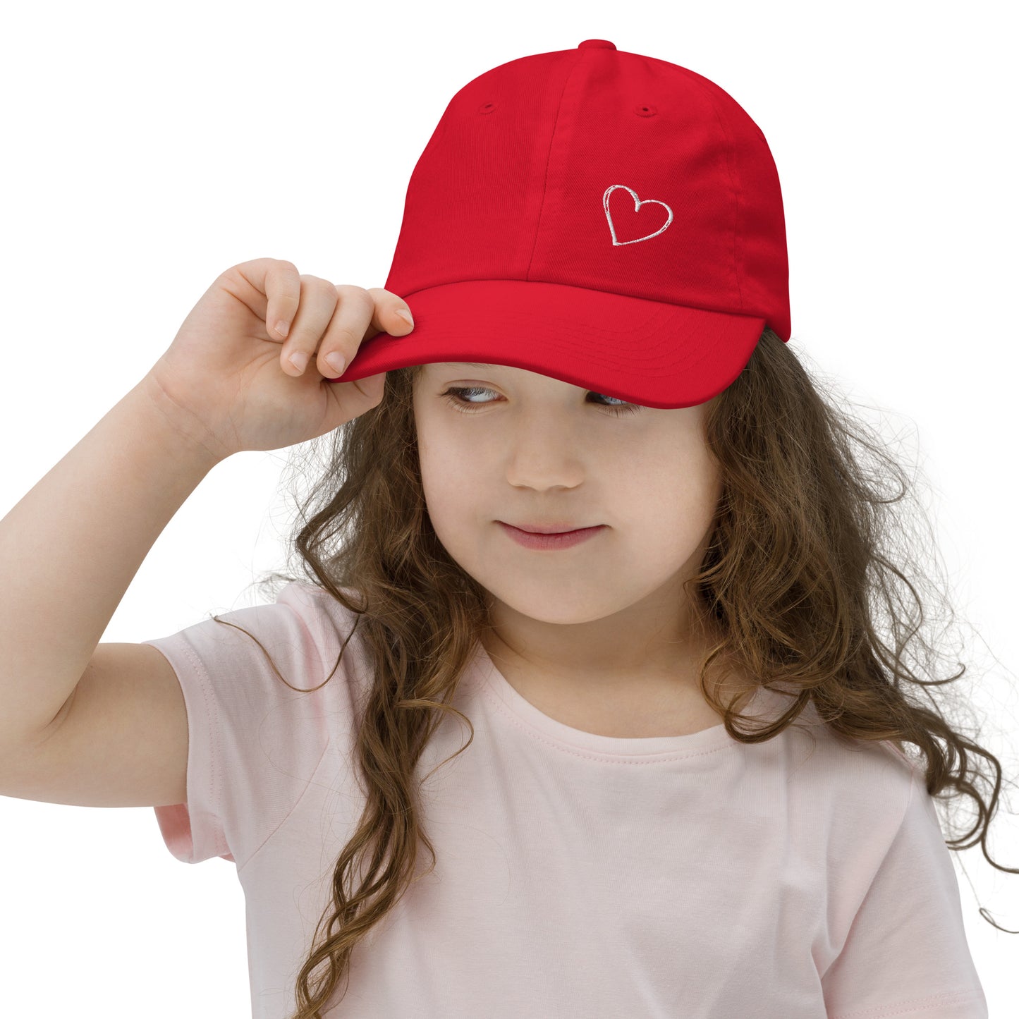 Embroidered "Heart" baseball cap