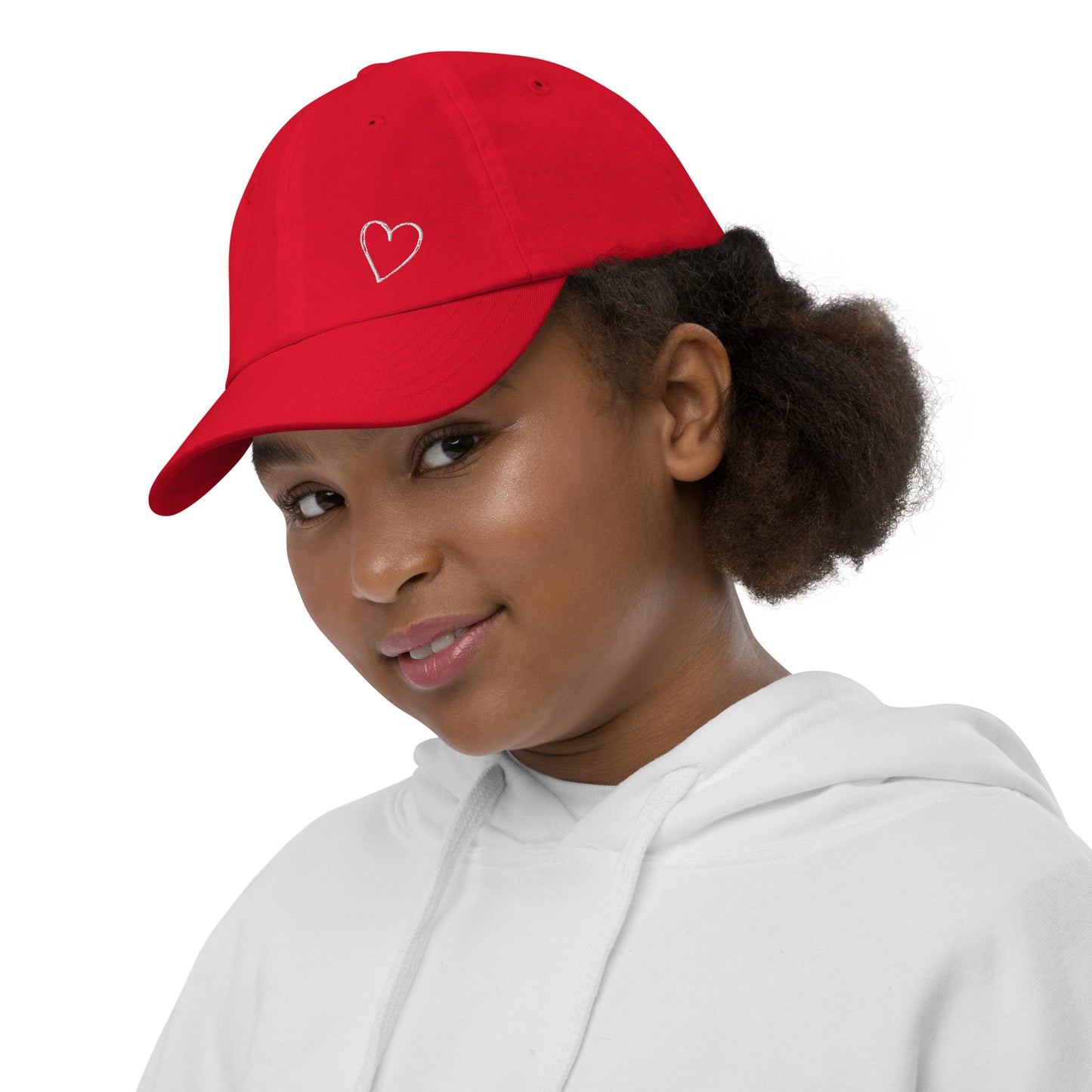 Embroidered "Heart" baseball cap