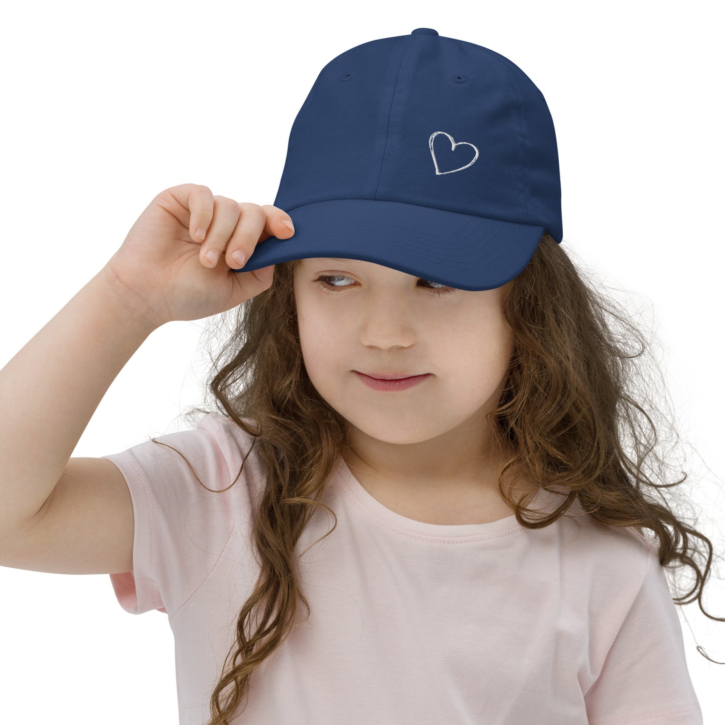 Embroidered "Heart" baseball cap