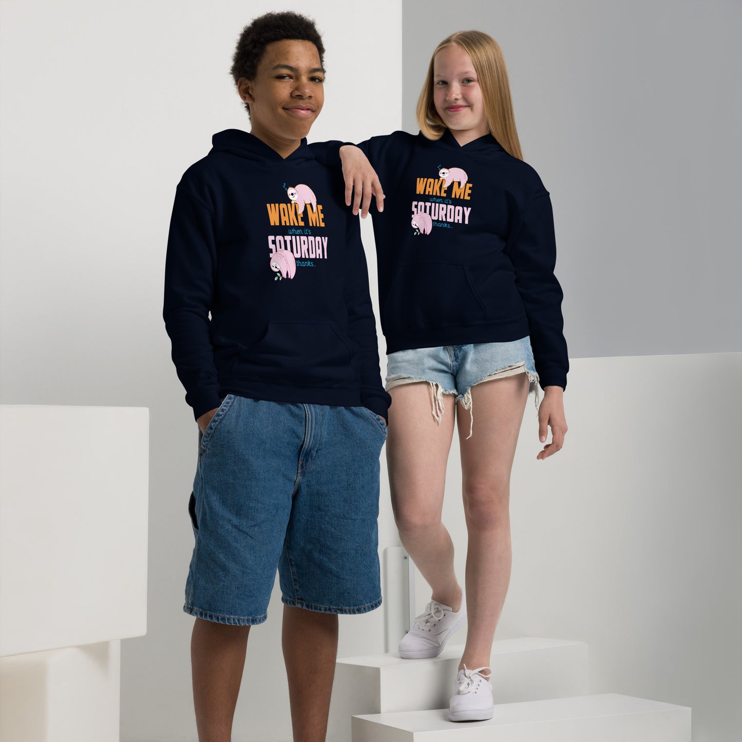 PlayReady Youth Hoodie - Wake me when it's Saturday
