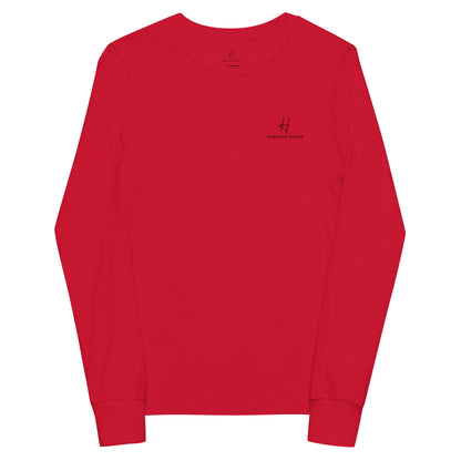 Youth long sleeve tee - Hamilton Coates Embroidered Branding