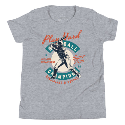 Youth Short Sleeve T-Shirt - Baseball Champions