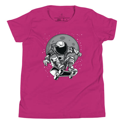 Youth Short Sleeve T-Shirt - Astronaut Skater