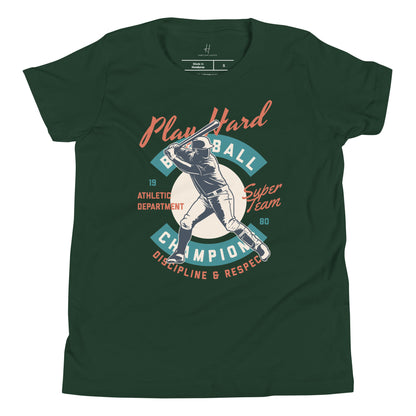 Youth Short Sleeve T-Shirt - Baseball Champions
