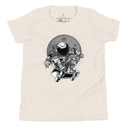 Youth Short Sleeve T-Shirt - Astronaut Skater