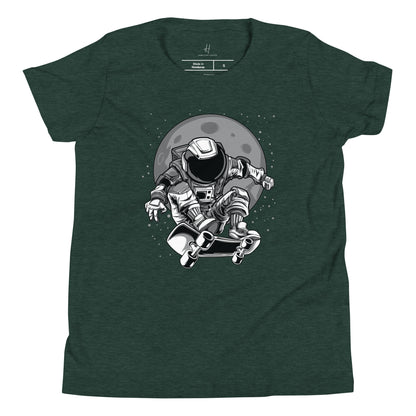 Youth Short Sleeve T-Shirt - Astronaut Skater