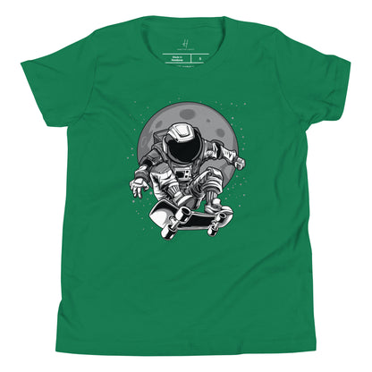Youth Short Sleeve T-Shirt - Astronaut Skater