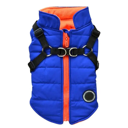 RainShield Waterproof Dog Coat With Harness