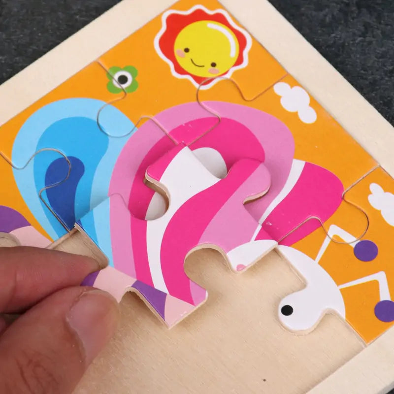 PuzzlePlay Chunky Wooden Puzzles