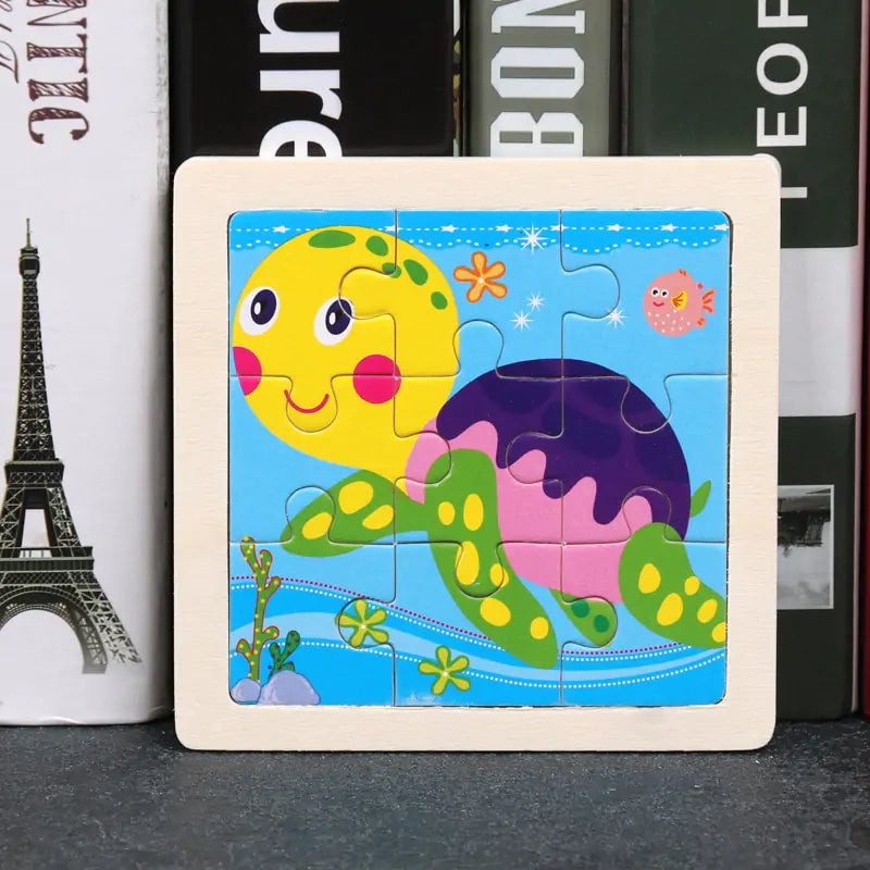 PuzzlePlay Chunky Wooden Puzzles
