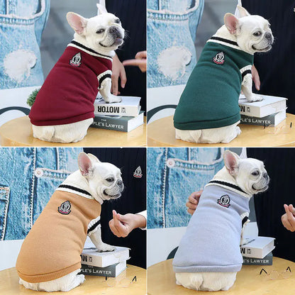 FurryFrat College Style Dog Coat
