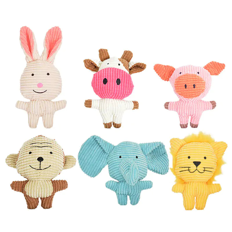 PetPals Squeaky Pet Toys