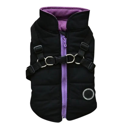 RainShield Waterproof Dog Coat With Harness