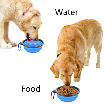 Collapsible Travel Companion Pet Bowl